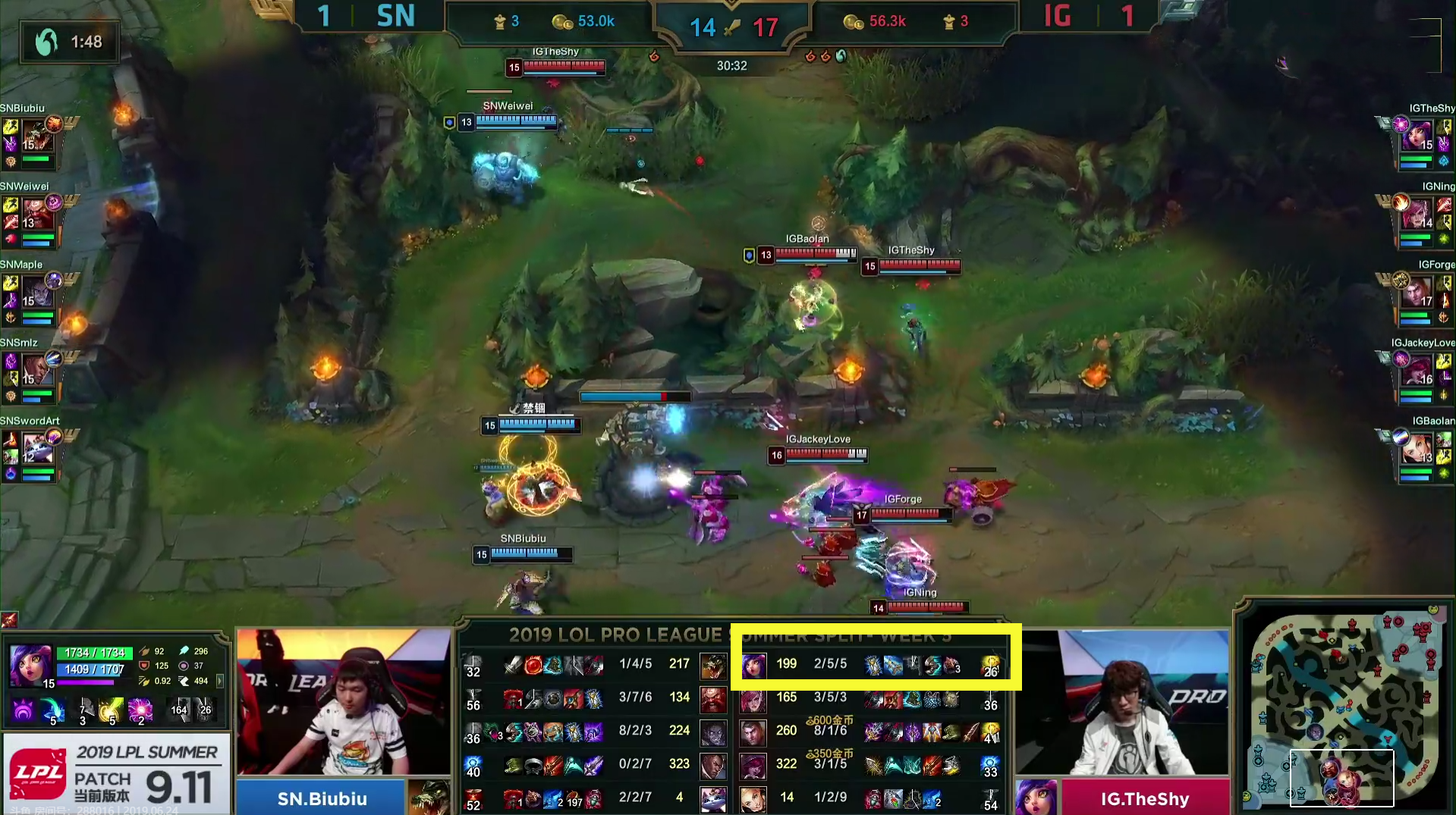 Doinb新星惊险取胜表现惊艳，C9未来可期！